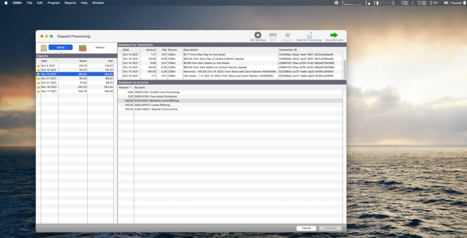 Deposit Processing Show Records.gif